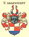 The family coat of arms of the Counts of Degenfeld