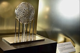 FIFA Club of the Century trophy, Real Madrid Museum, Madrid, Spain (Ank Kumar, Infosys Limited) 01.jpg