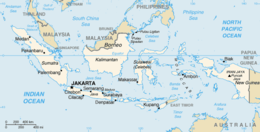 Indonesia - Mappa