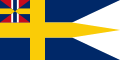 Državna zastava Švedske z mornariškim znakom (1844–1905)