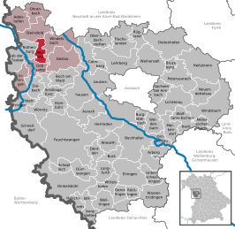Kaart van Neusitz