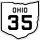 State Route 35 marker