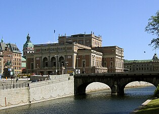 Operahuset, vy från Helgeandsholmen.