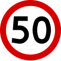 Znak B-33 „ograniczenie prędkości”