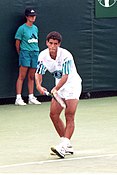 Pete Sampras, jucător american de tenis