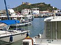 Port de Tabarka i castell genovès al fons