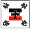 Reichskriegsminister und Oberbefehlshaber der Wehrmacht Juni 1935 – Oktober 1935 (Flag for the Minister of War and Commander-in-Chief of the Armed Forces)