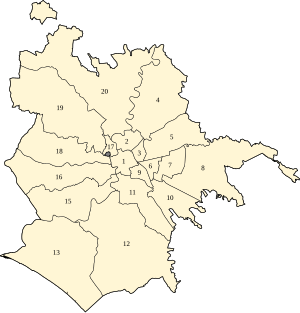 Le Municipie de Rome