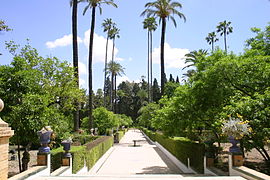 Jardín de los Poetas, Reales Alcázares
