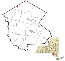 Location of Roscoe in Sullivan County, New York