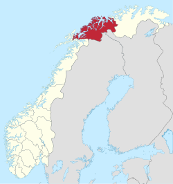 Troms - Lokalisering