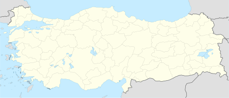 Mappa di localizzazione: Turchia