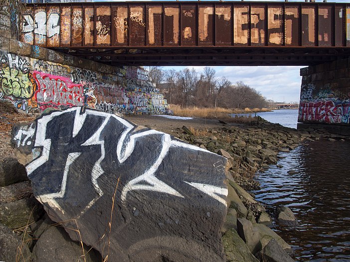 Under Crook Point Bascule Bridge in Providence