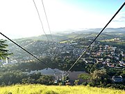 Vista do alto do Teleférico