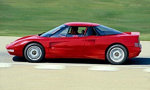 La Ferrari 408 4RM s/n 70183 roulant, achevée à la mi-1987 en tant que prototype de système “4RM”.