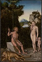 Faune et sa famille 1526, Getty Center