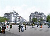 Het plein rond 1900