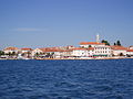 Zadar (Biograd na Moru - ritratt meħud mid-dgħajsa tal-qlugħ)