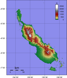 (Voir situation sur carte : Bougainville)