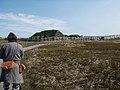 L'Anse aux Meadows, reconstrución casa de herba, 2002