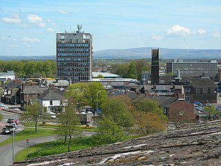 It moderne stedhûs fan Carlisle, yn it stedssintrum