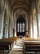 Vista interior de la iglesia