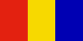 Zadní strana moldavské vlajky (1990–2010) Poměr stran: 1:2