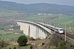 De spoorbrug over de Fulda bij Altmorschen