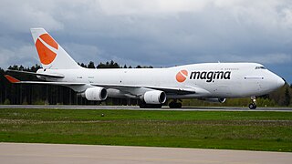 Hahn Airport Air Atlanta Icelandic Magma Aviation Boeing 747-4F6(BDSF) TF-AMN (DSC02040).jpg