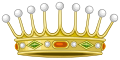 Heraldic Coronet of Spanish Counts