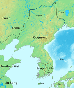 Goguryeo (Goryeo) - Localizzazione