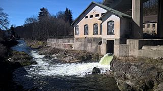El Elba en una antigua central hidroeléctrica en Vrchlabí