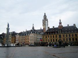 Grand' place, Lille city centre.