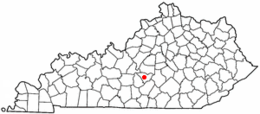 Campbellsville – Mappa