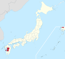 Prefettura di Kumamoto – Localizzazione