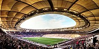 Interior del estadio.