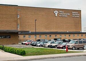 NFB headquarters building in Montreal.