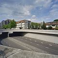 De Catharijnebaan met het Willemsviaduct