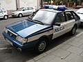 Daewoo-FSO Polonez Caro Plus in Policja livery.