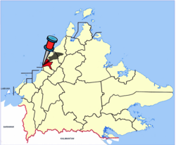 Location o Kota Kinabalu in Sabah