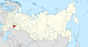 A Szamarai terület Oroszországon belül