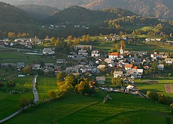 Zgornje Gorje, sede do município