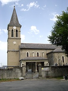 A ilesia de Saint-Mauront d'Horgues