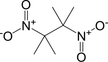 2,3-dimethyl-2,3-dinitrobutane structure.svg