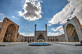 Arhitectura persană: Moscheea Jameh din Isfahan (Iran)
