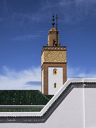 Alawid architecture “Ahl Fas Mosque”, Rabat