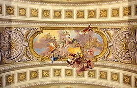 Allegory of war and Law - Prunksaal - Austrian National Library.jpg