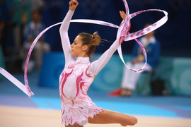 La cinta en gimnasia rítmica