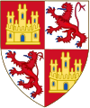 Arms of Infanta Eleanor as Queen Consort of England