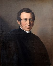 His portrait by Miklós Barabás from 1837